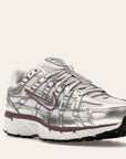 Nike P-6000 White Metallic Silver Tattoo (Women's)