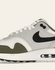 Nike Air Max 1 White Black Medium Olive