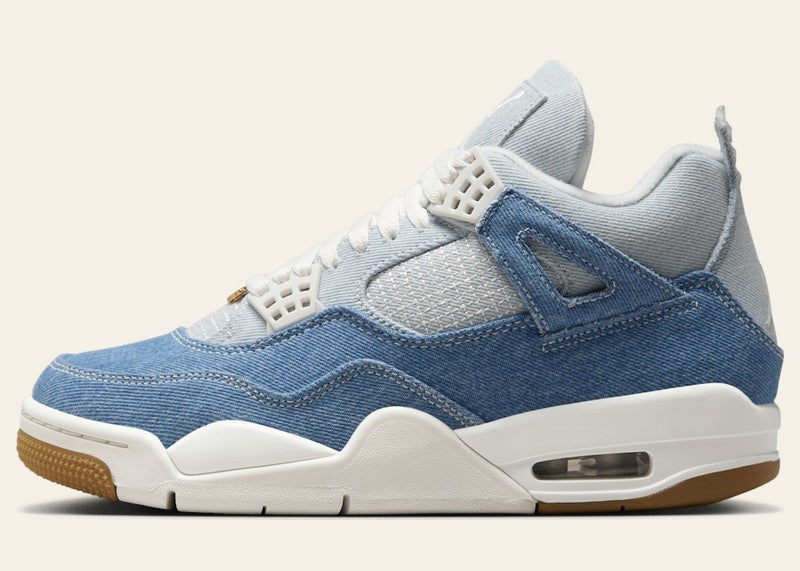 Air Jordan 4 Retro TEX Denim Worn Blue (Women's)