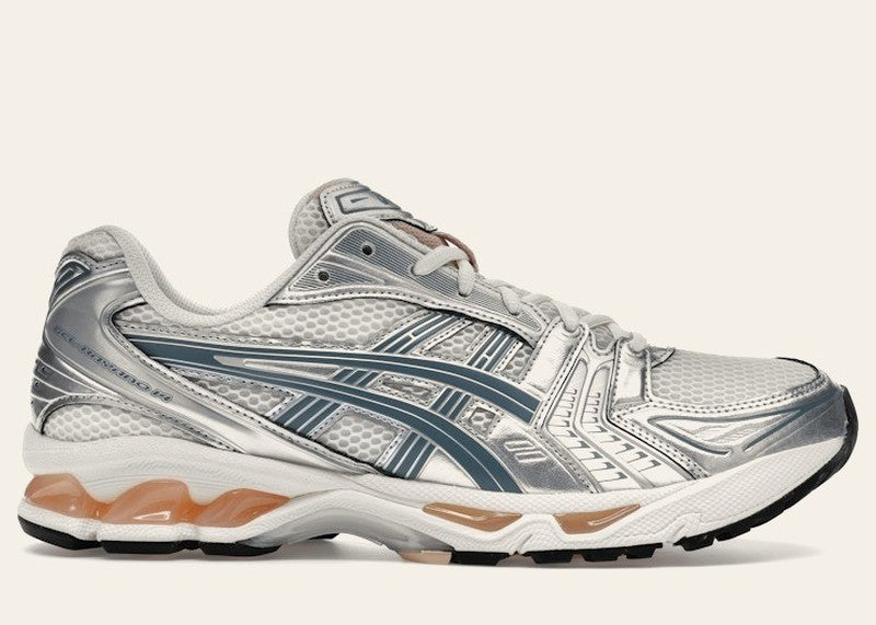 ASICS Gel-Kayano 14 Birch Pure Silver Teal Gold