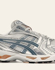 ASICS Gel-Kayano 14 Birch Pure Silver Teal Gold