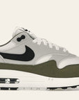 Nike Air Max 1 White Black Medium Olive