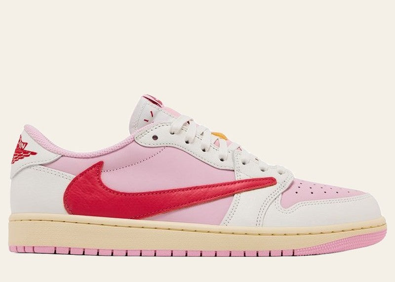 Air Jordan 1 Low OG SP Travis Scott Sail Tropical Pink