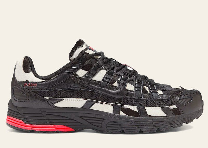 Nike P-6000 Zebra Black Solar Red