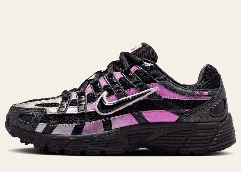 Nike P-6000 SE Black Pink Foam Playful Pink (GS)