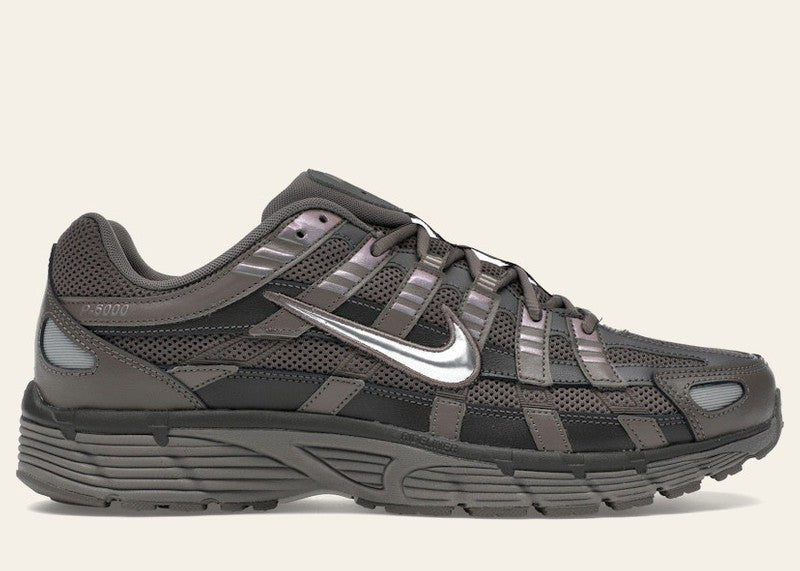 Nike P-6000 Cave Stone Medium Ash Flat Pewter Metallic Silver
