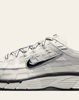 Nike P-6000 White Metallic Silver Black