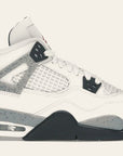 Air Jordan 4 Retro White Cement (2025) (GS)