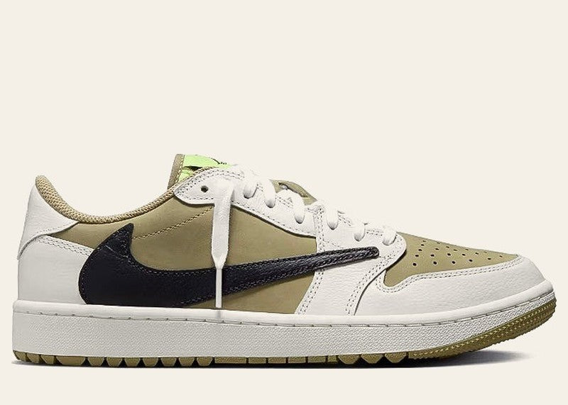 Air Jordan 1 Low Golf x Travis Scott Neutral Olive