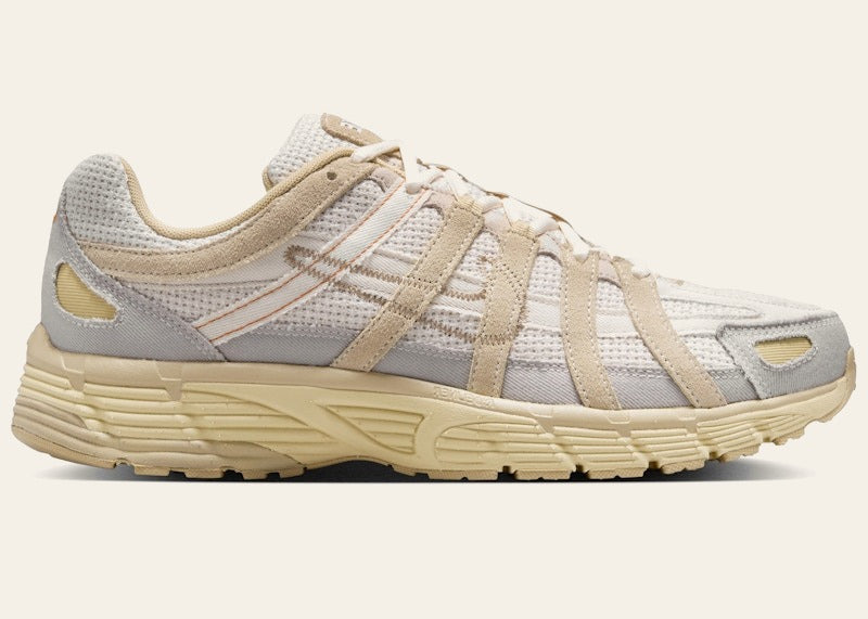 Nike P-6000 College Grey Khaki Safety Orange