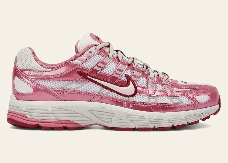 Nike P-6000 Summit White Silt Red Peony (Women's)