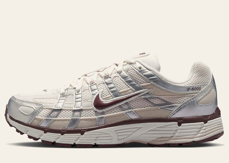 Nike P-6000 Phantom Metallic Silver Light Orewood Brown Tattoo (Women's)
