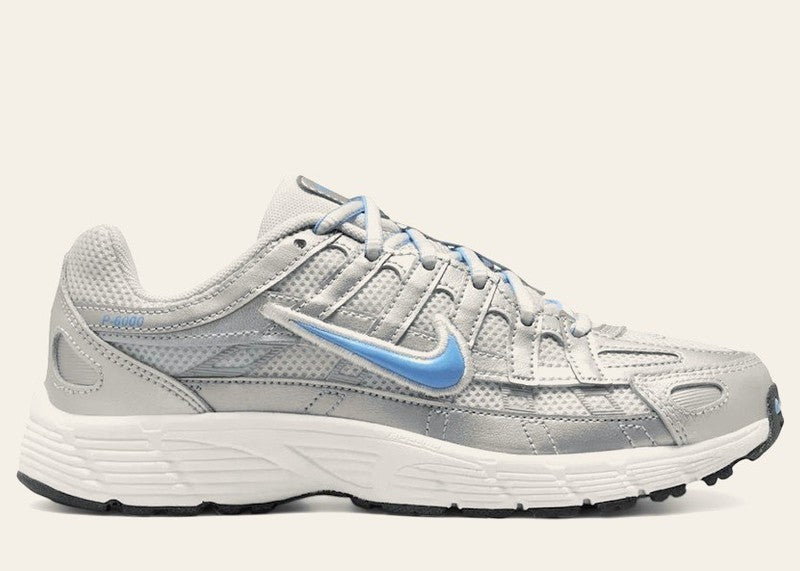 Nike P-6000 Metallic Platinum University Blue (GS)