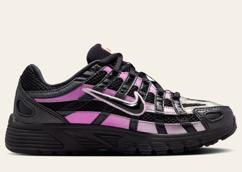 Nike P-6000 SE Black Pink Foam Playful Pink (GS)