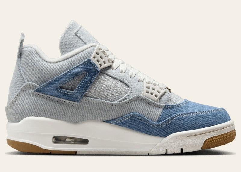 Air Jordan 4 Retro TEX Denim Worn Blue (Women's)