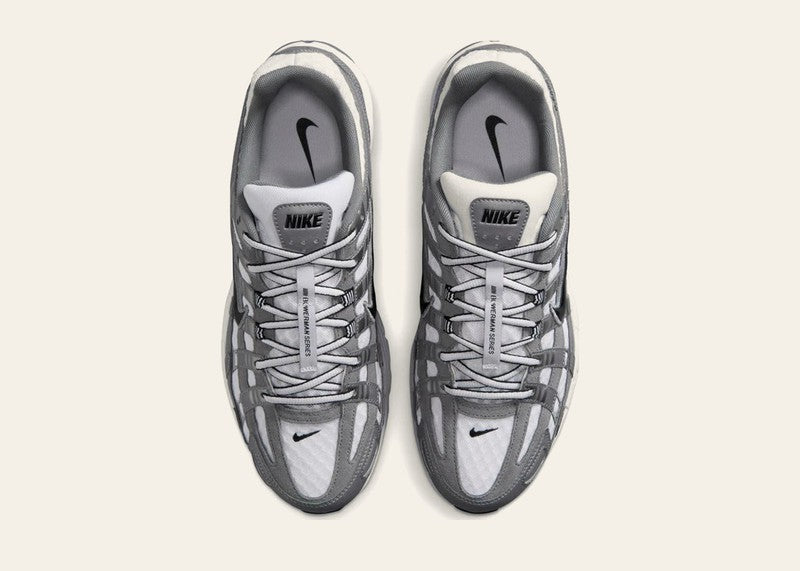 Nike P-6000 White Metallic Cool Grey Black