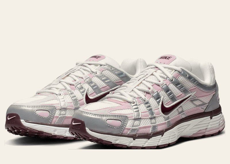 Nike P-6000 Silver Burgundy Plum Chalk (Women's)