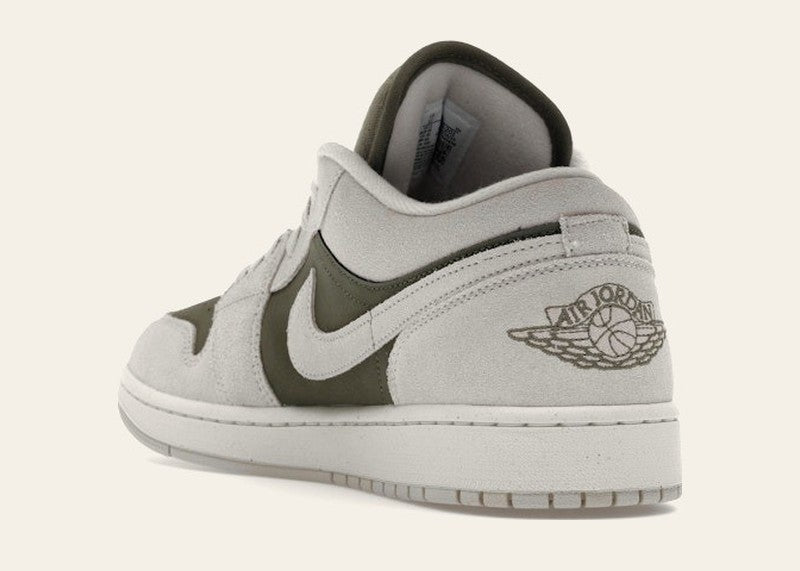 Air Jordan 1 Low SE Medium Olive Sail