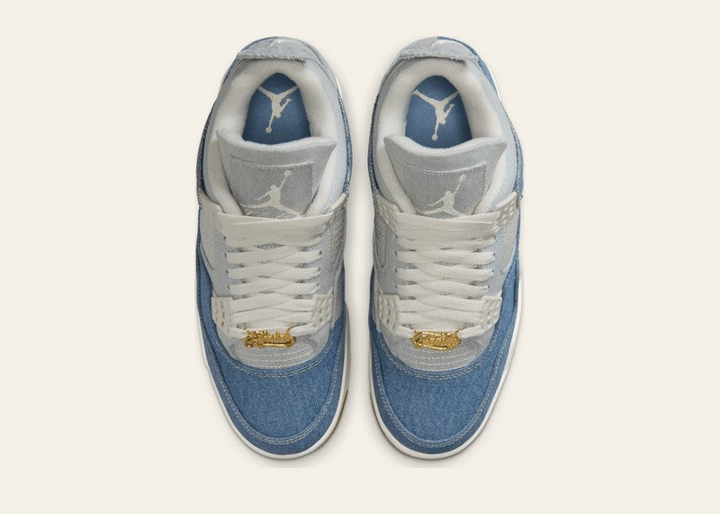 Air Jordan 4 Retro TEX Denim Worn Blue (Women's)