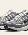 Nike P-6000 White Metallic Cool Grey Black