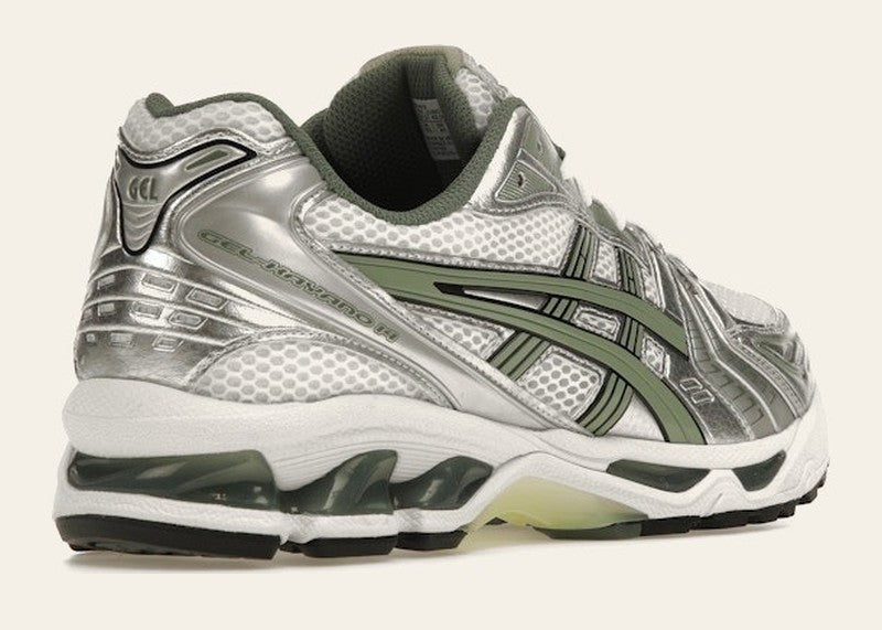 ASICS Gel-Kayano 14 White Pure Silver Slate Grey Sage