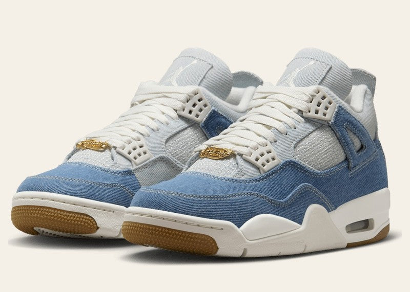 Air Jordan 4 Retro TEX Denim Worn Blue (Women's)