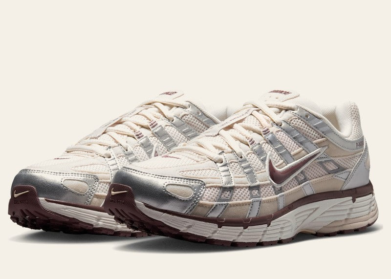 Nike P-6000 Phantom Metallic Silver Light Orewood Brown Tattoo (Women's)