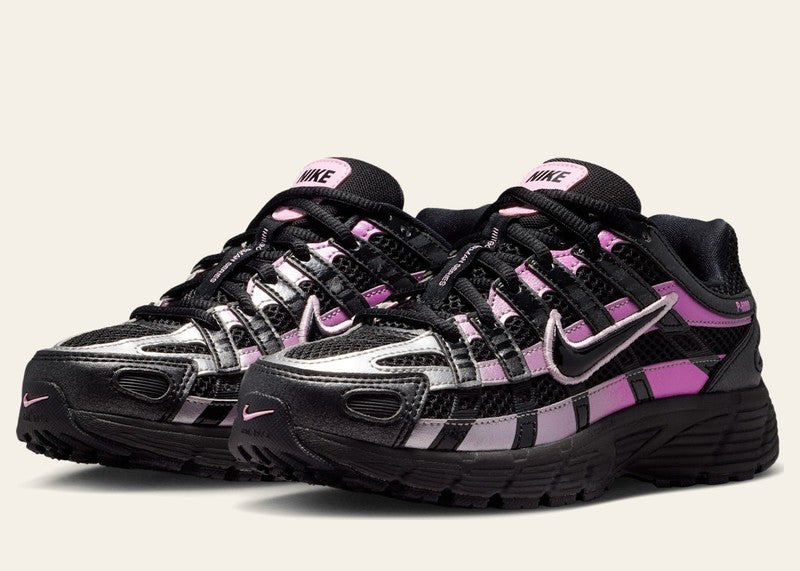 Nike P-6000 SE Black Pink Foam Playful Pink (GS)