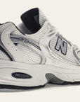 New Balance 530 White Silver Navy
