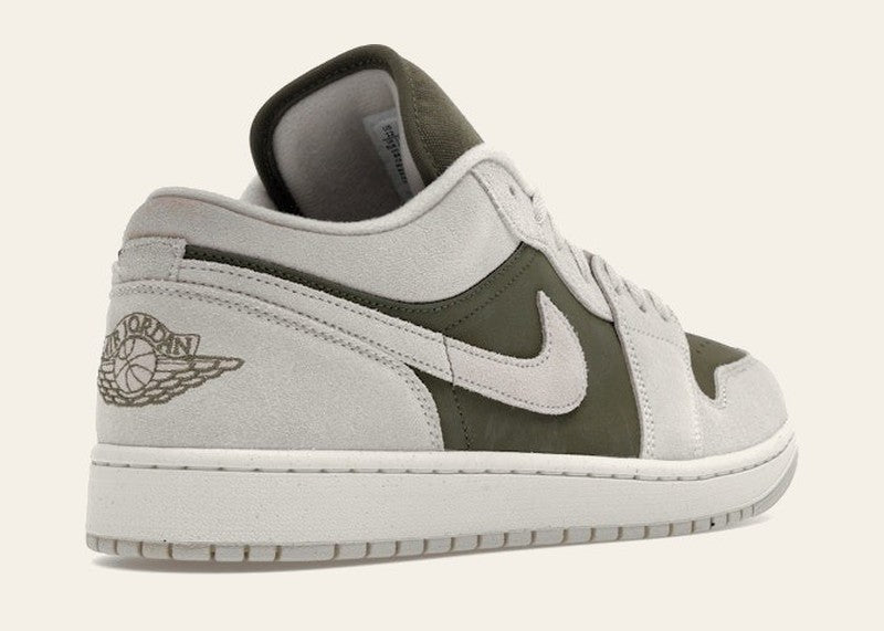 Air Jordan 1 Low SE Medium Olive Sail
