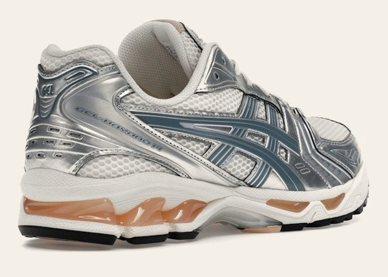 ASICS Gel-Kayano 14 Birch Pure Silver Teal Gold
