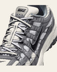 Nike P-6000 White Metallic Cool Grey Black