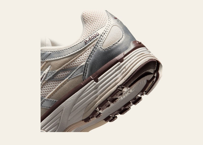 Nike P-6000 Phantom Metallic Silver Light Orewood Brown Tattoo (Women's)