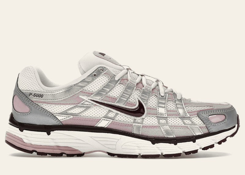 Nike P-6000 Silver Burgundy Plum Chalk (Women's)